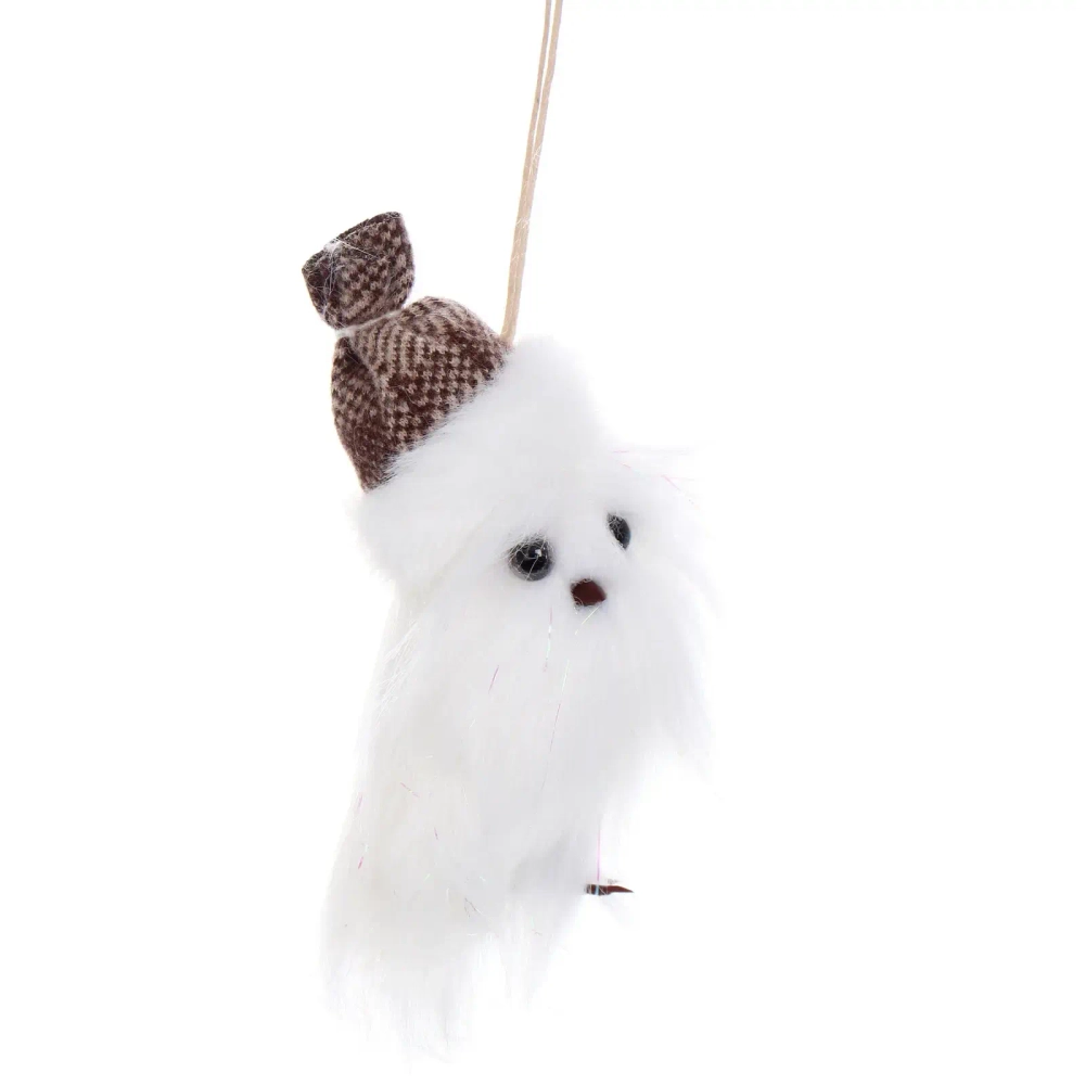 Подвеска «Новогодняя совушка» 10 см, Коричневый (микс дизайнов)