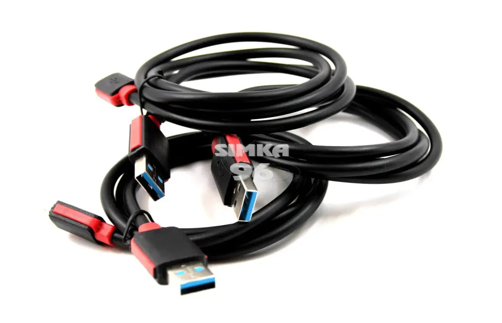 Кабель microUSB 1.2м резина