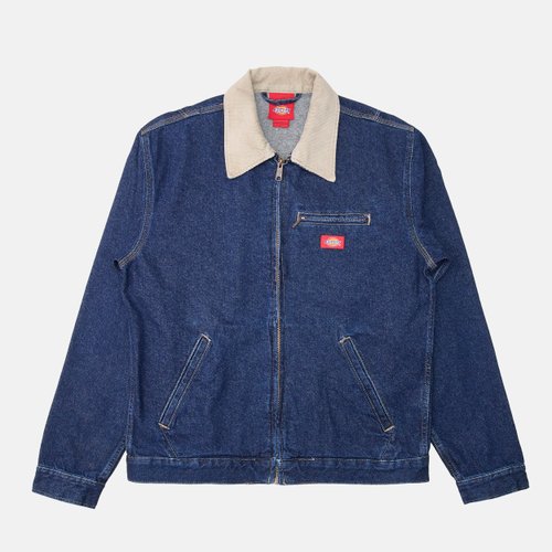 Куртка Dickies Denim Painter Jacket Dark Indigo артикул:DK0A88EG0DD1 - купить в магазине Дайс
