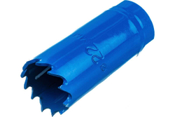 Биметаллическая коронка ЗУБР Эксперт 22 мм, быстрорежущая сталь 29531-022_z01