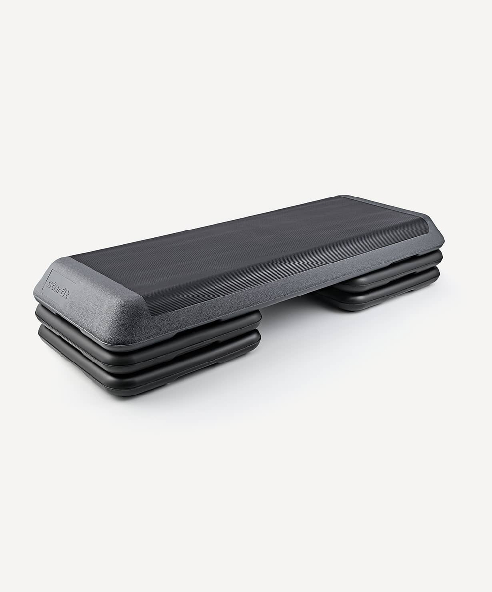 Степ-платформа быстросборная SP-205 108х41,5х20 см, обрезиненная, 3-х уровневая