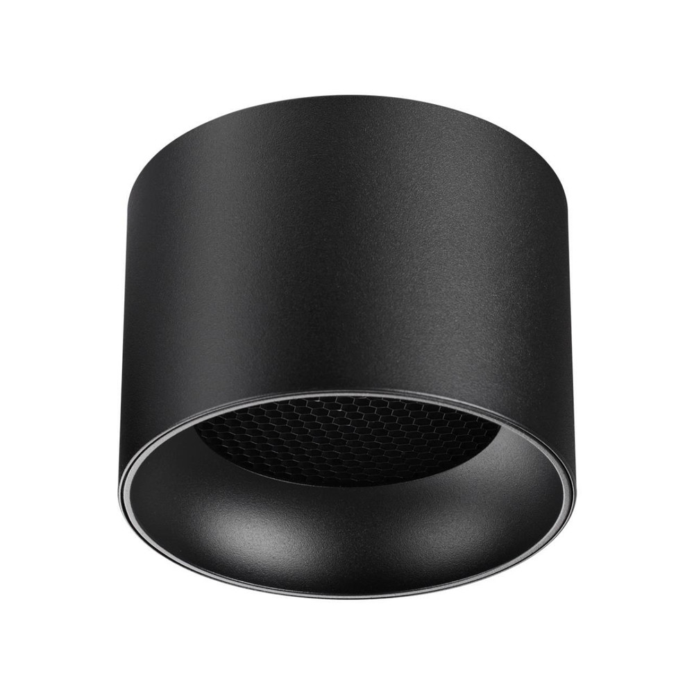 371010 OVER NT25 000 черный Светильник накладной IP20 GX53 12W 220-240V GEMINI