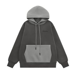 Худи SHADOW Combo, графит/серый, утеп.