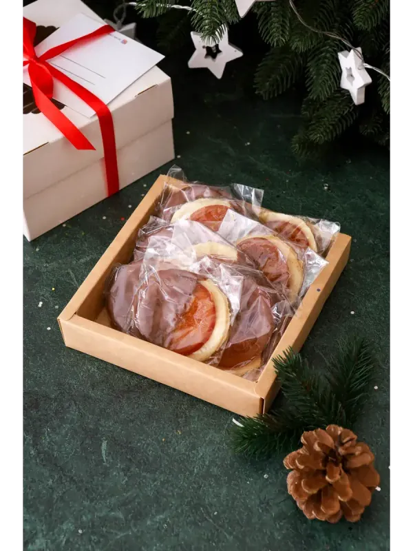 Апельсин в шоколаде 