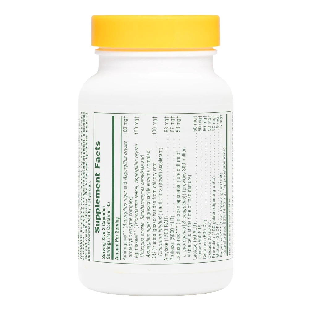 Acti-Zyme Plant Enzymes, Probiotics & Bioperine 90 vcaps