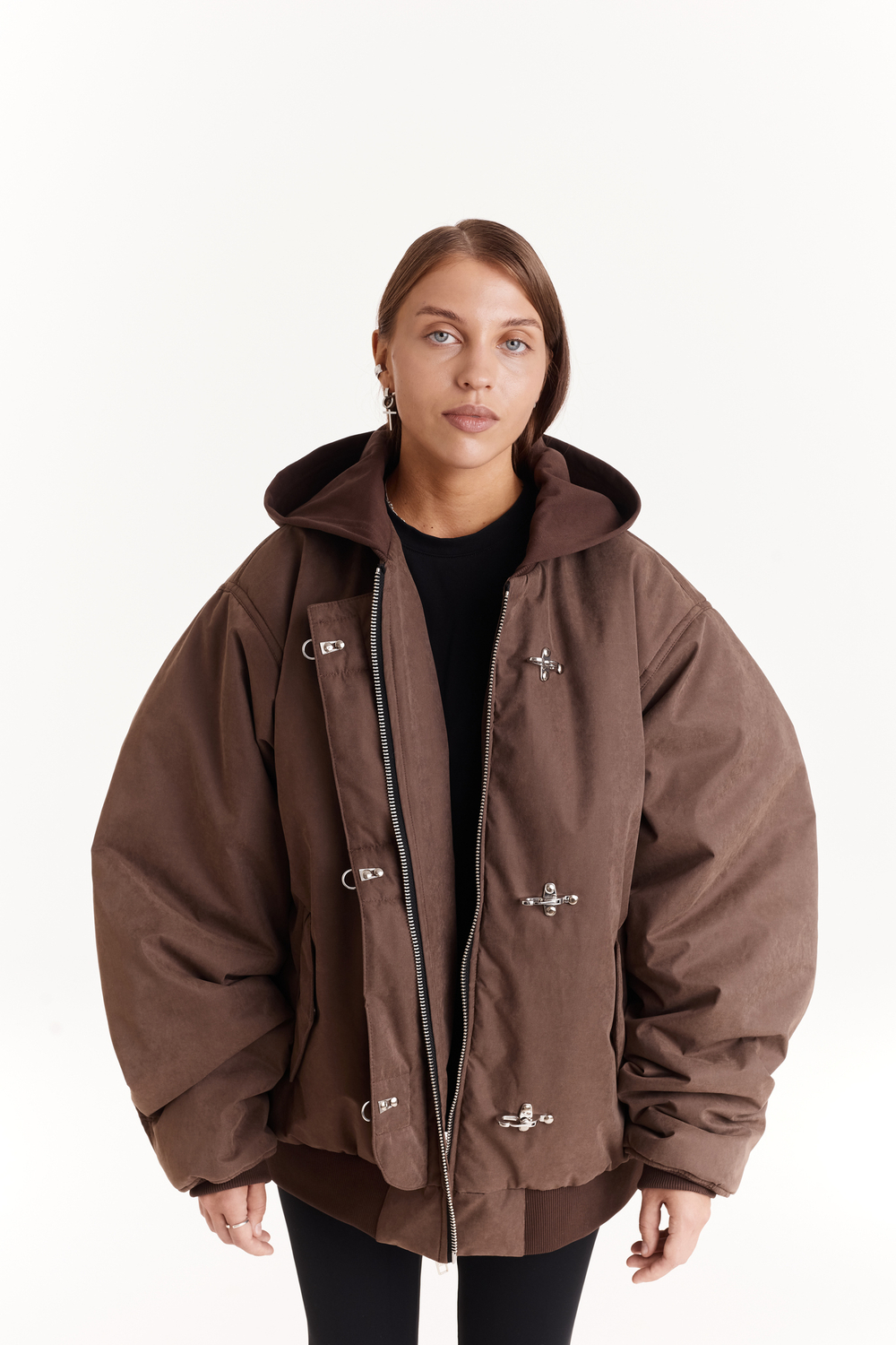 Бомбер Peach Brown Carabine