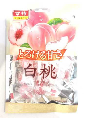 Карамель Jingte персик 23 гр