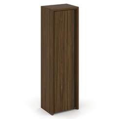 Corner Гардероб узкий COR.GB-1 (L) Орех Лоренцо/Графит 600*450*2000