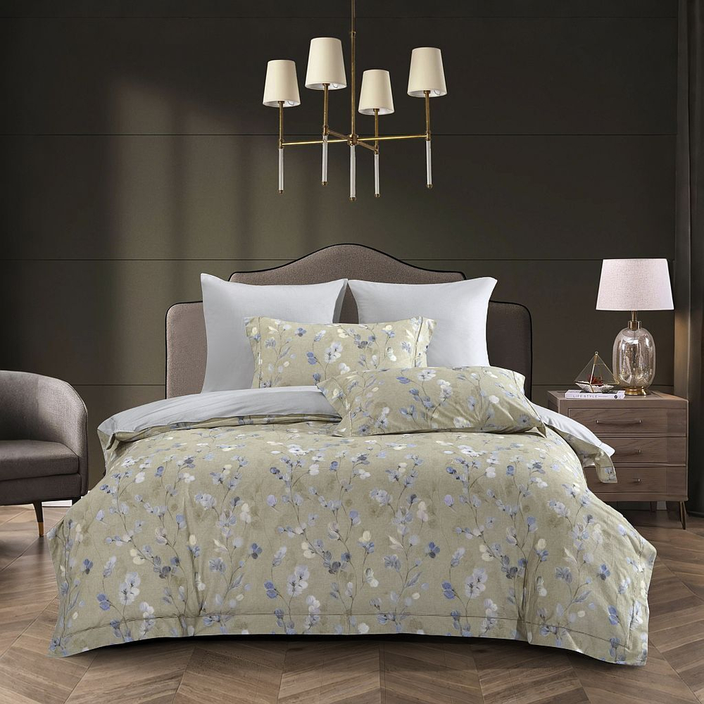 Постельное белье 2 спальное евро Asabella 2286-6