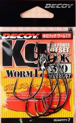 Крючок DECOY KG Hook Worm 17