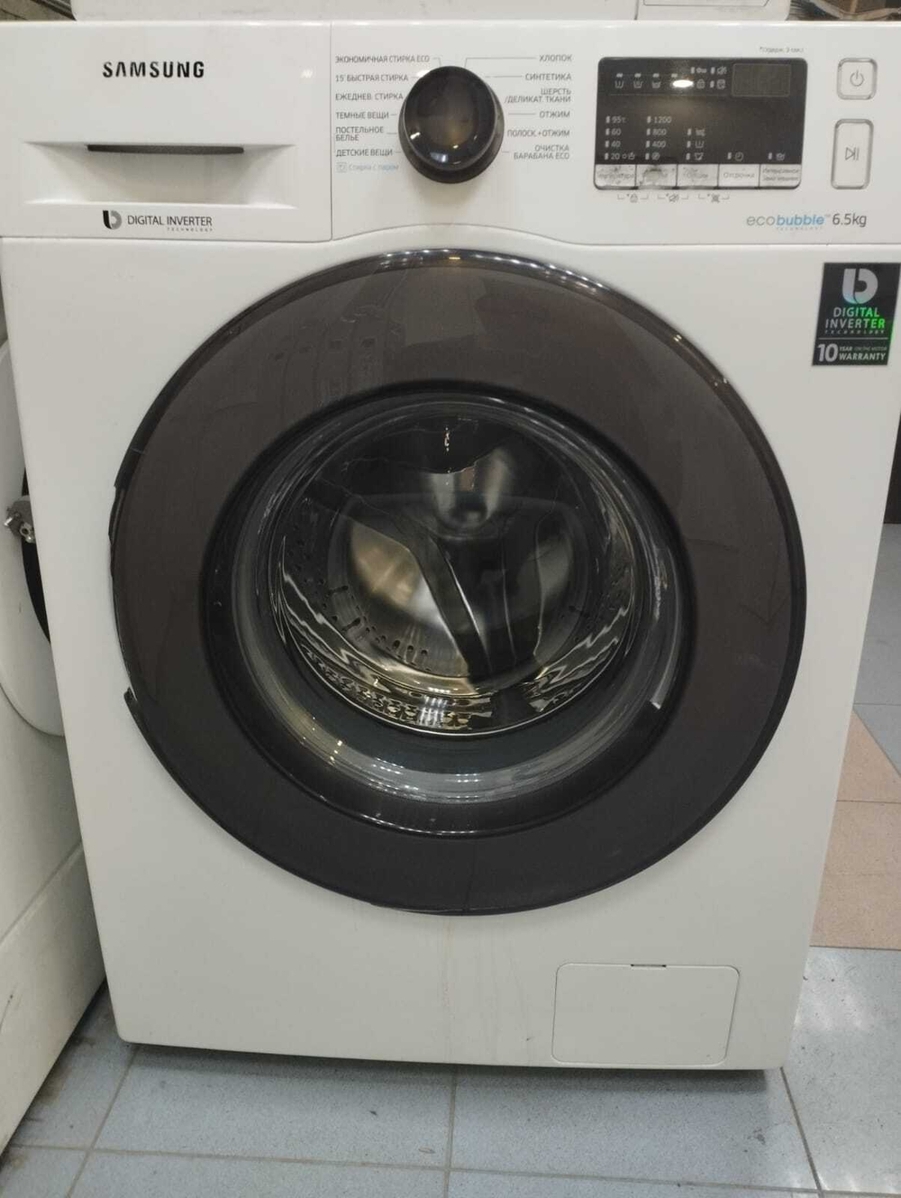 Стиральная машина Samsung WW65J42E04W б/у