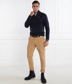 Хлопковый свитер damavand Napapijri - темно-синий(NP0A4GJS)