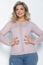 Джемпер Зимний вечер (пудра) Б12409-20 LT Collection