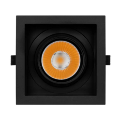 Светильник MS-VORTEX-BUILT-S140x140-30W Warm3000 (BK-BK, 17 deg, 230V) (Arlight, IP20 Металл, 5 лет) 058368