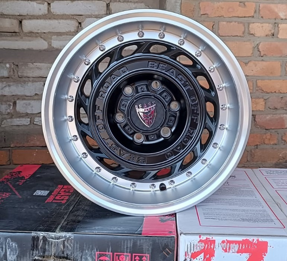 Диски колёсные Tank300  R17 8,5 9705 Matte black Machine leap BEAST