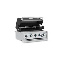 Встраиваемый газовый гриль Broil King Regal 570 BI, 6 горелок, вертел, чёрный