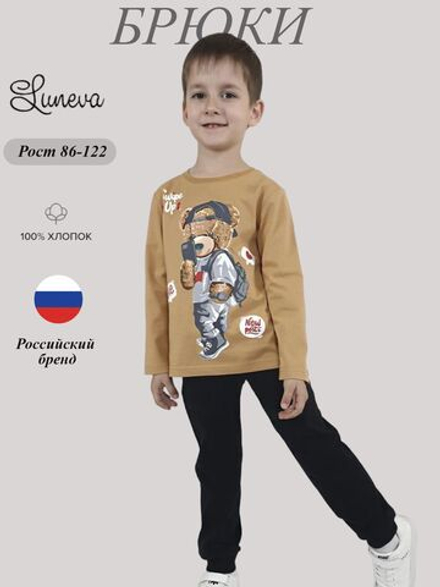 10-52-1 Брюки для мальчика Лунева