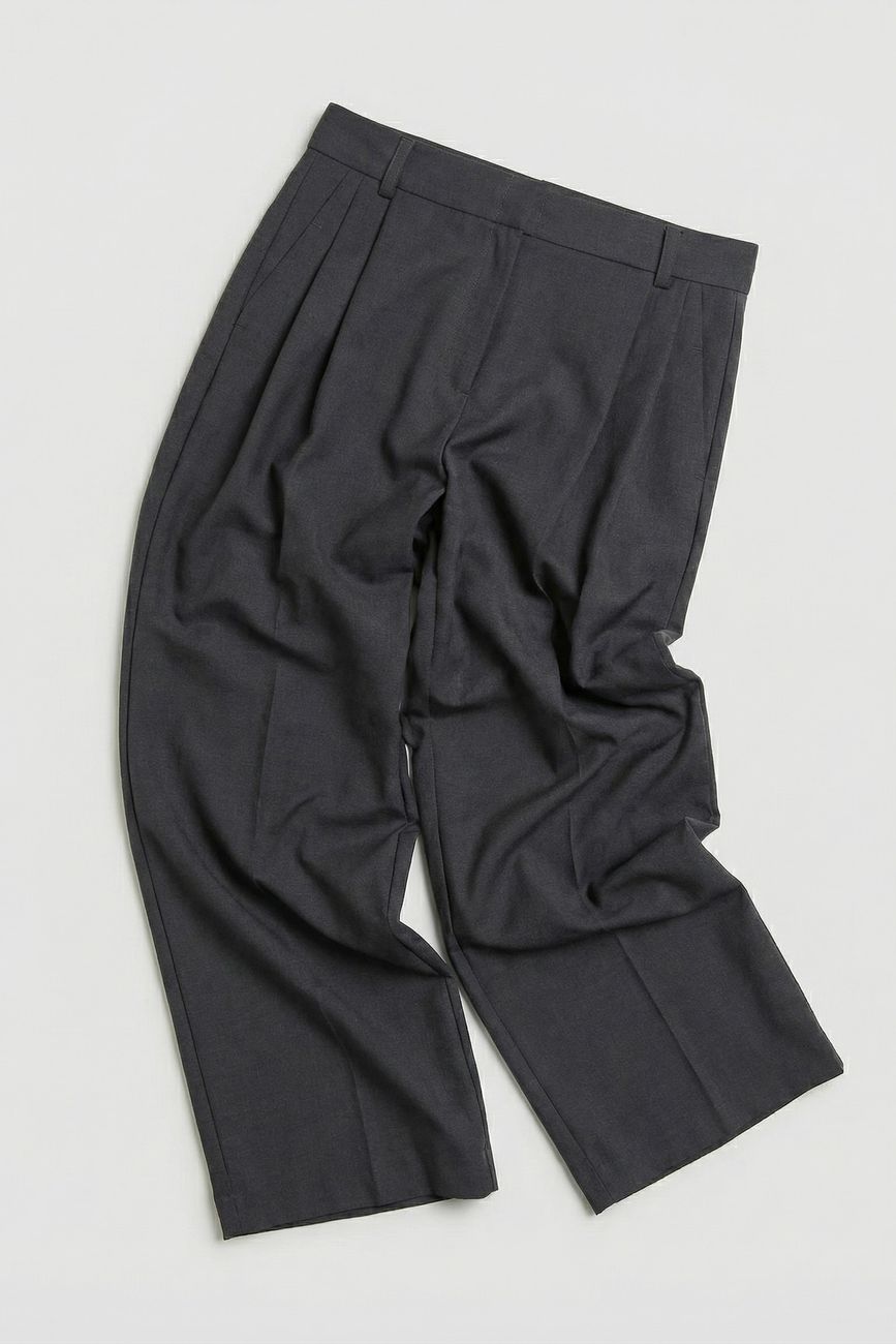 Брюки со стрелками, темно-серый