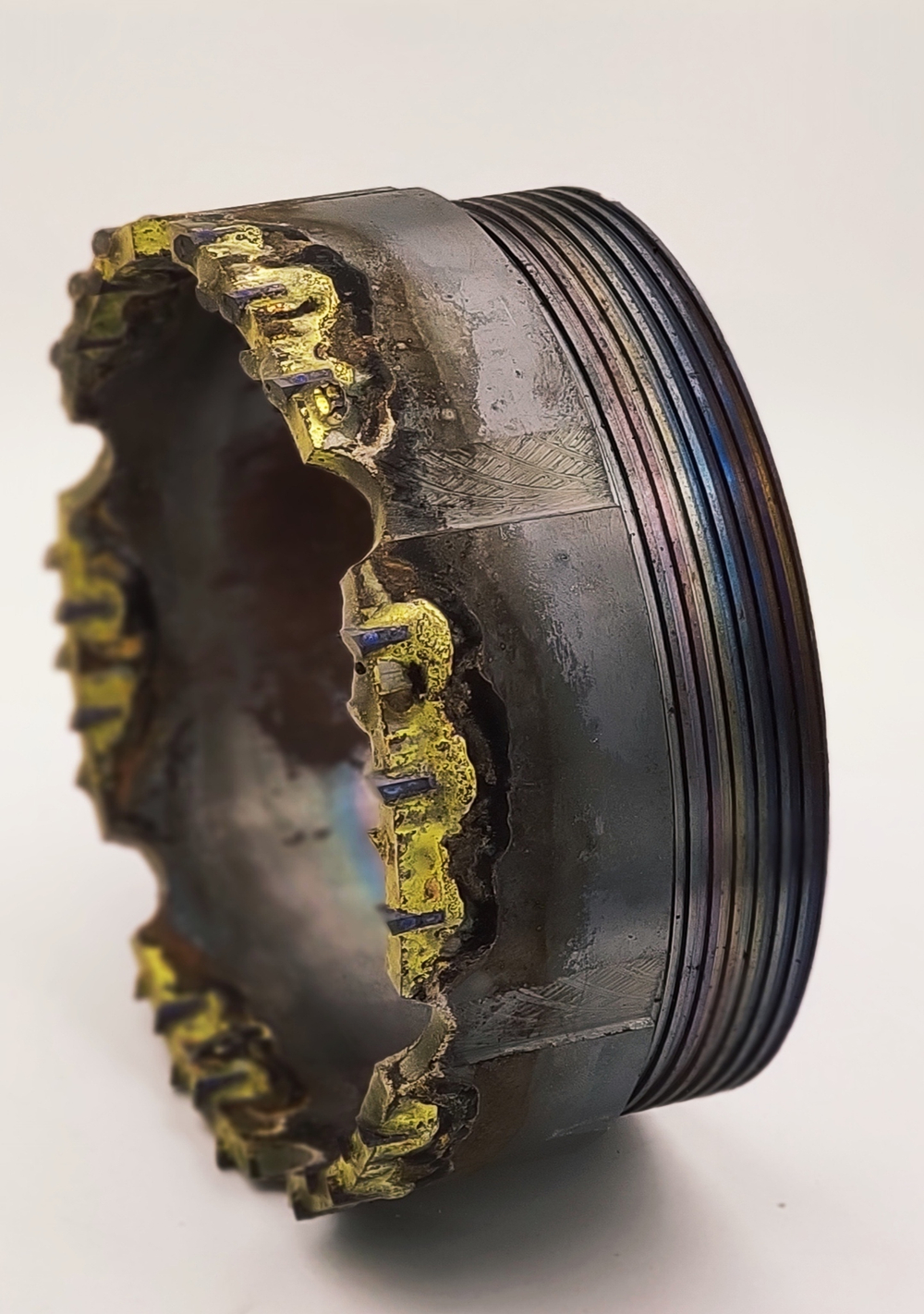 Коронка твердосплавная КТ-2, D= (172), резьба (162)