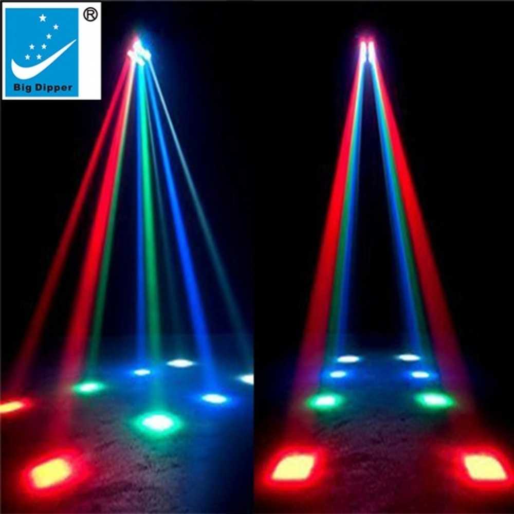 Светодиодный эффект "Паук", Big Dipper LM30A (8*3w, RGBW)