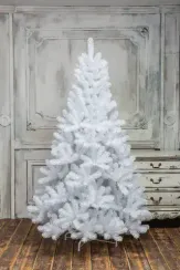 Искусственная елка Жемчужная белая 350 см., мягкая хвоя, ЕлкиТорг (16350)
