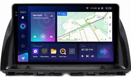 Магнитола для Mazda CX-5 2011-2017 - Teyes CC3-2K QLed Android 10, ТОП процессор, SIM-слот, CarPlay