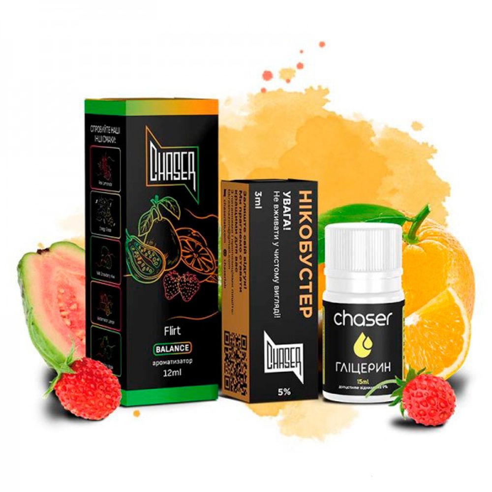 Chaser BLACK - Flirt (30ml, 5% nic)