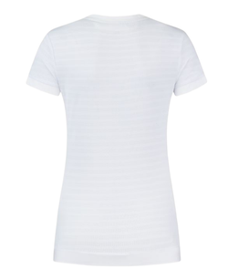 Женская теннисная футболка K-Swiss Tac Hypercourt V-Neck Top - White