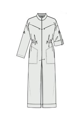 Женские медицинские комбинезоны