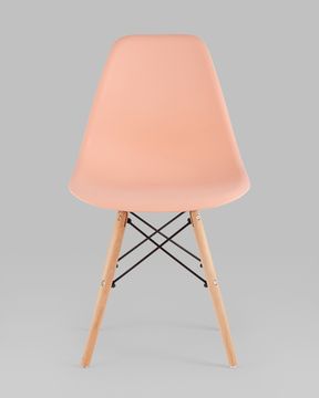 Стул Eames Style DSW персиковый (разборный каркас)