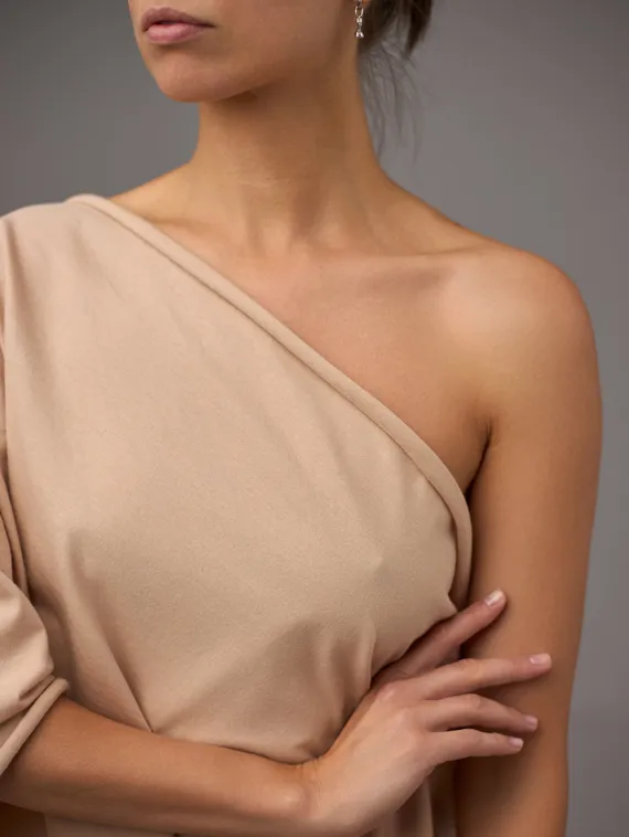 Кулирка хлопок, 140 гр/м, бежевый 775