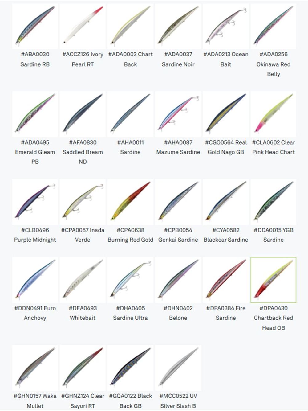 Воблер DUO Tide Minnow Slim 175 Flyer, DHA0405 Sardine Ultra, 175 мм, 29 г, тонущий, минноу