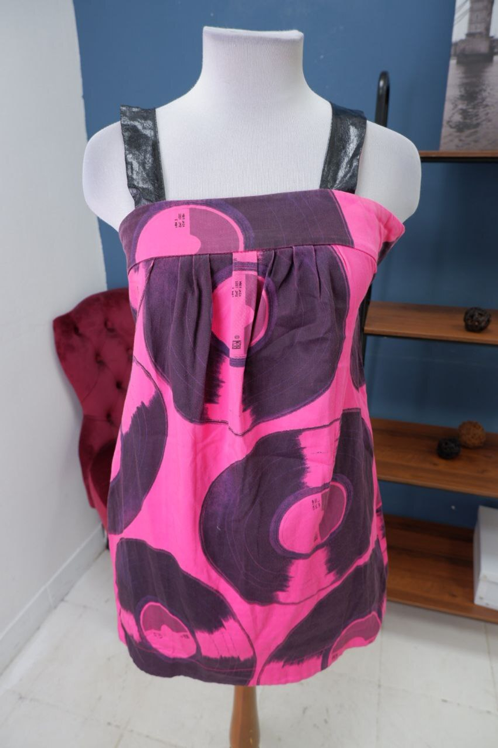 Сарафан Kira Plastinina с принтом 42 размер