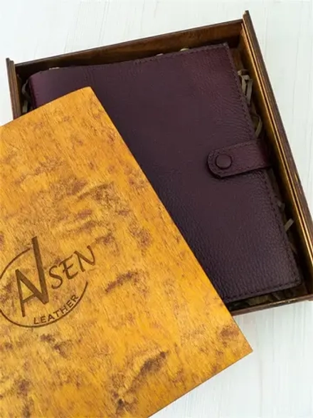 Ежедневник на кольцах А5 Ручная работа