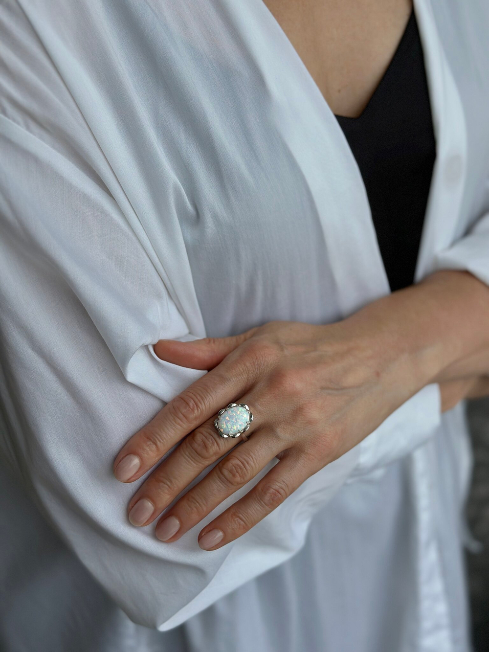 Кольцо 94011864 серебро 925° размер 18