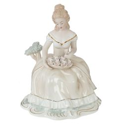 GAEM Фигурка декоративная "Девушка", L18 W13,5 H23,5 см