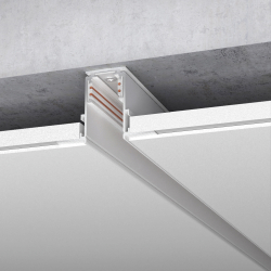 Slim Magnetic Шинопровод встраиваемый белый (3м) 85128/00 85128/00