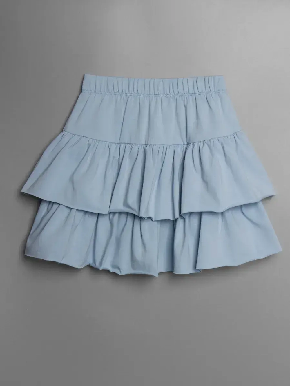 Летний костюм для девочки, лонгслив и юбка