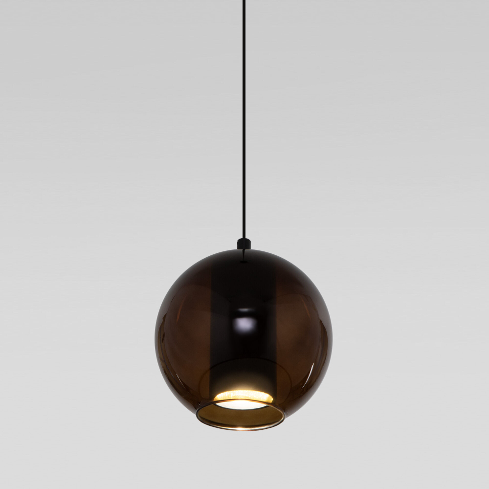 Подвесной светодиодный светильник Eurosvet Cobble 50258/1 LED шоколад