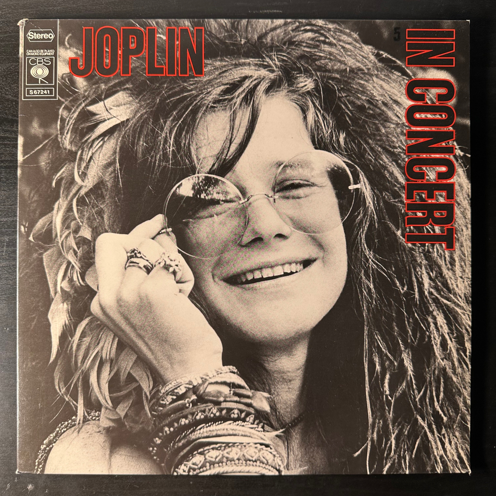 Janis Joplin ‎– Joplin In Concert 2LP (Голландия)