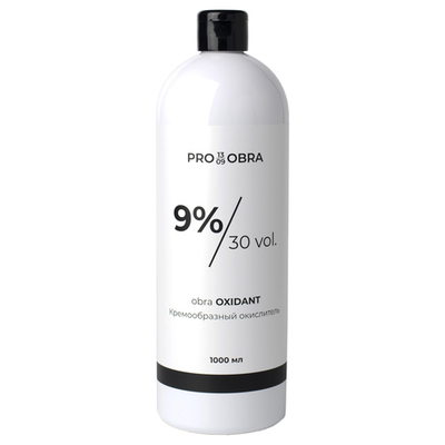 9% окислитель кремообразный OBRA Oxidant (30 vol.) - 1000 мл.