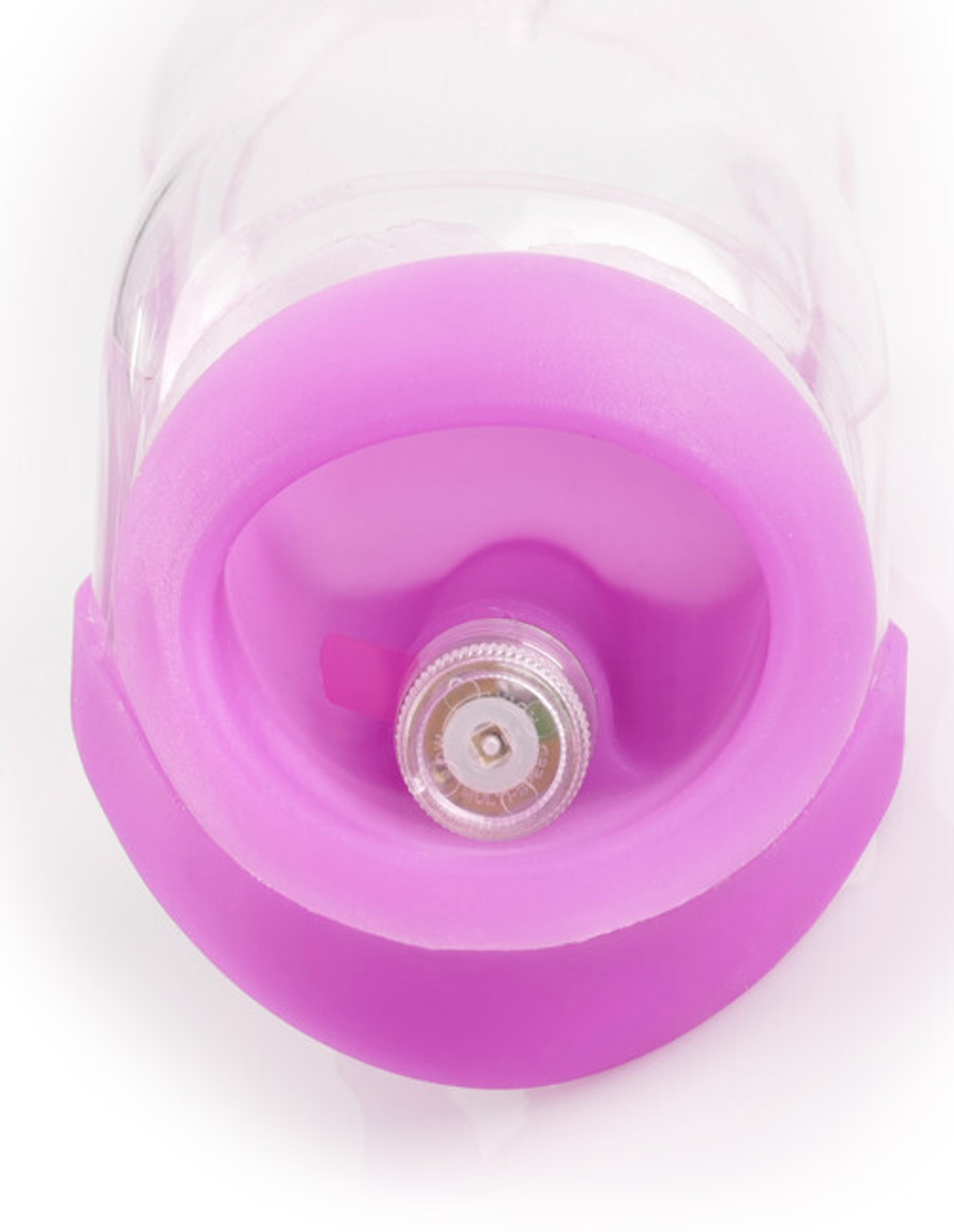 Вакуумная помпа для вагины Perfect Touch Vibrating Pump (Цвет: фиолетовый)