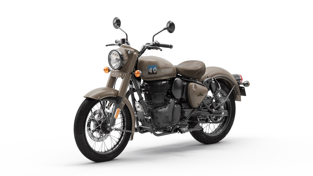 Royal Enfield Classic 350 Signals Desert Sand