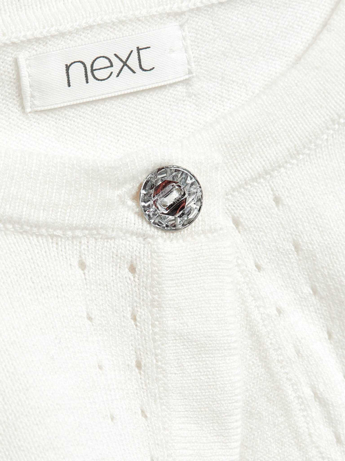 Балеро для девочки Next 532-020, Молочный