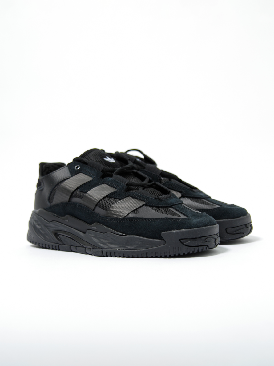 Кроссовки ADIDAS NITEBALL на меху (чёрн.)