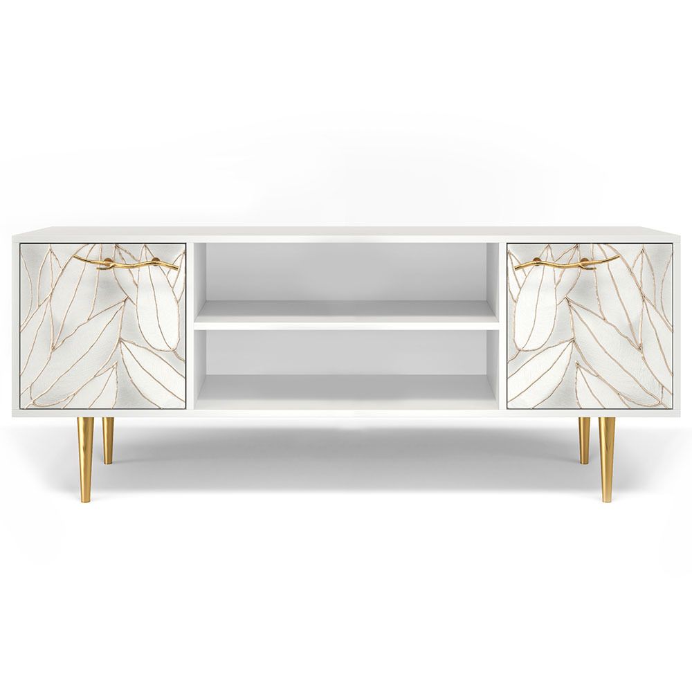 Тумба под ТВ Арт 155см Стайл Айс Голд