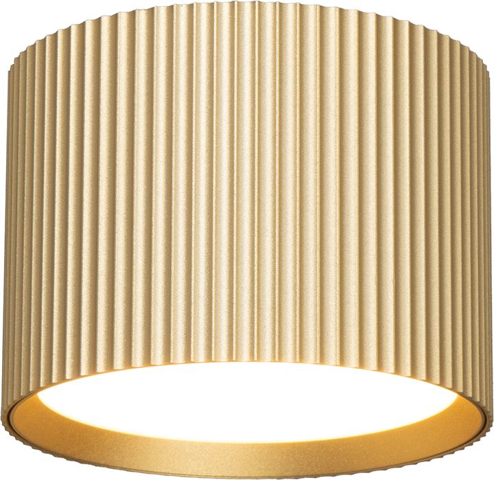 Светильник потолочный Feron HL458 Barrel ARIA 12W, 230V, GX53, золото