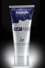 Силиконовая гель-смазка FLIRT MAGIC Ice с лёгким пролонгирующим эффектом - 75 мл.