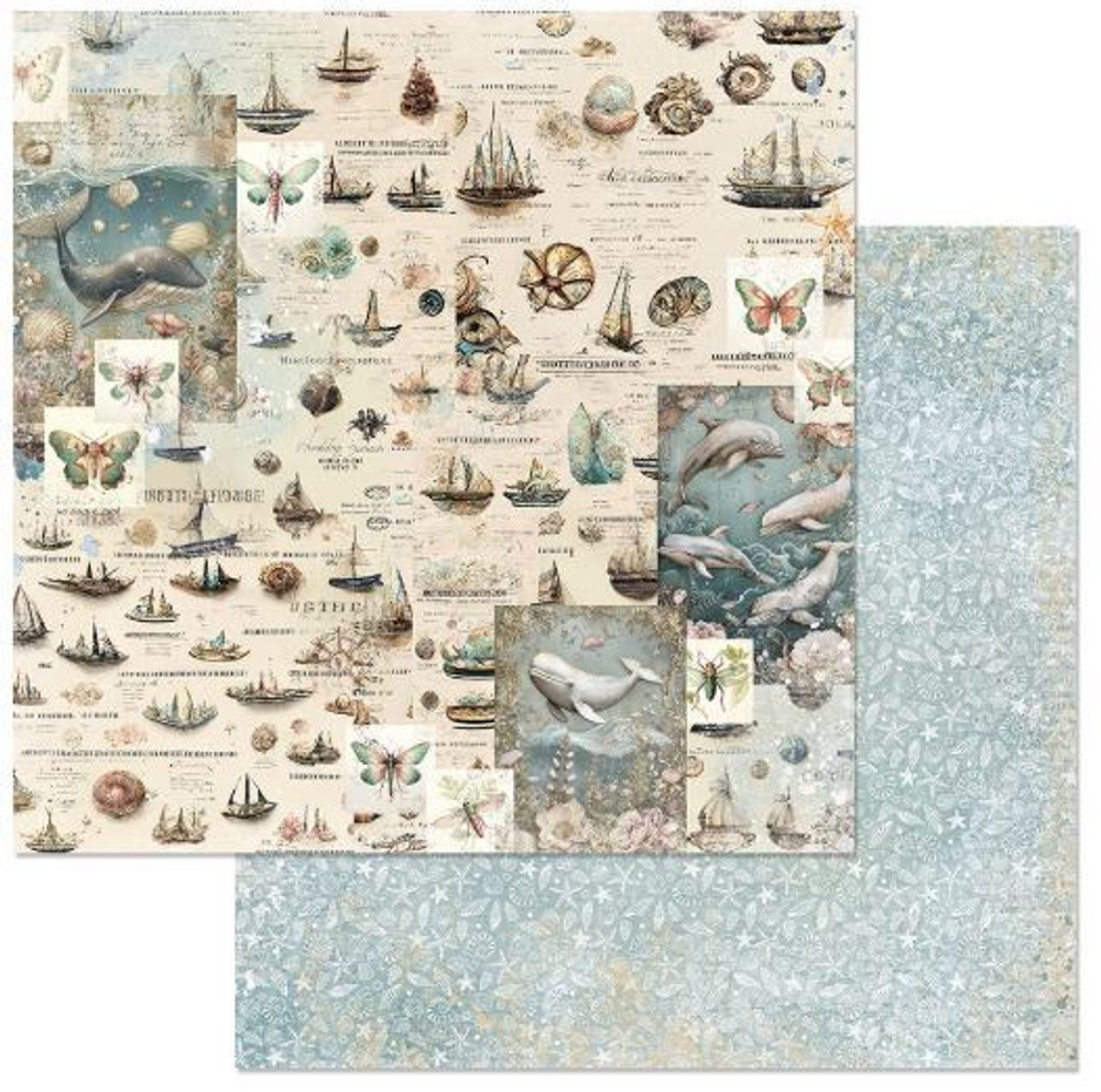 Бумага "Тропический рай. Моменты" (ScrapMania)