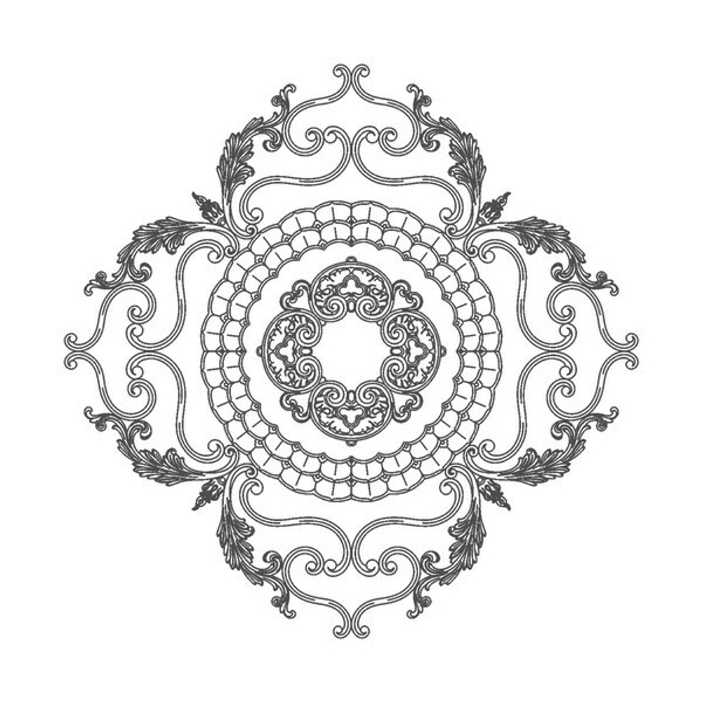 Розетка RODECOR Шинуазри 87502CN (1040*1040)